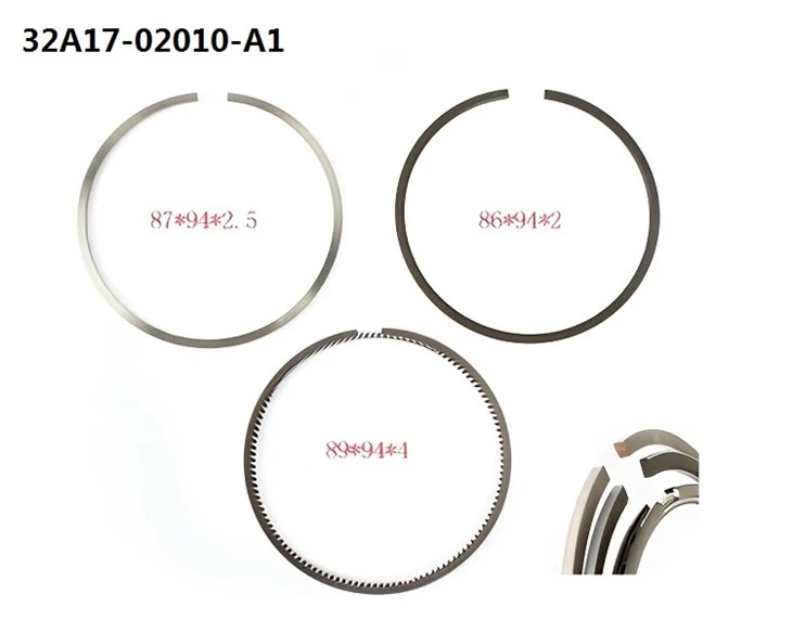قطع غيار الرافعة الشوكية 32A17-02010 مجموعة حلقات المكبس STD لـ S4S/S6S/S6S-T