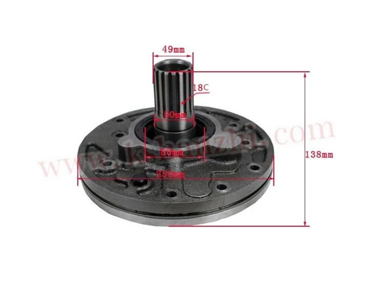 Forklift Parts 3EC-13-11040 Transmission Charging Pump Assy For FD35~45-4/-5, 6D95L