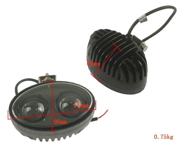 Forklift Parts A-LL21-080A-1003A Blue Light Lamp 12V-110V, 100% Premium factory